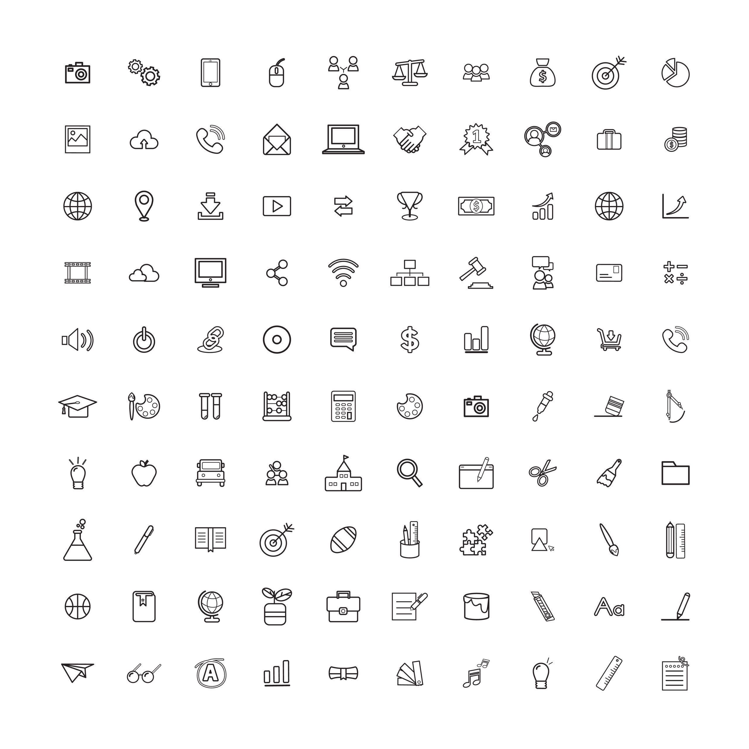 Illustrations and Icons